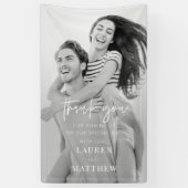 Moderne eenvoudige minieme camouflage bedankt spandoek (Verticaal)