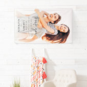 Moderne eenvoudige minieme camouflage bedankt spandoek (Insitu)