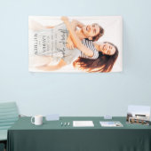 Moderne eenvoudige minieme camouflage bedankt spandoek (Beurs)