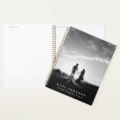 Moderne Eenvoudige Minimale Fotografe Bedrijf Planner (Display)
