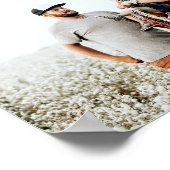 Moderne eenvoudige minimale multi-foto familie cad poster (Hoek)