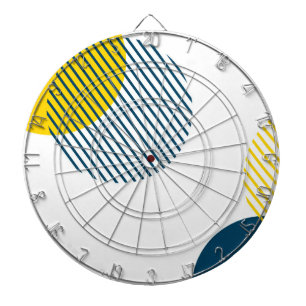 Moderne, eenvoudige, minimale, trendy abstracte ku dartbord