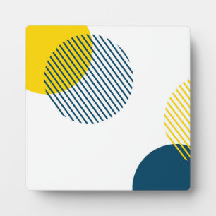 Moderne, eenvoudige, minimale, trendy abstracte ku fotoplaat