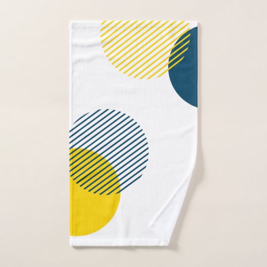 Moderne, eenvoudige, minimale, trendy abstracte ku handdoek (Handdoek)