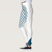 Moderne, eenvoudige, minimale, trendy abstracte ku leggings (Links)