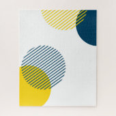 Moderne, eenvoudige, minimale, trendy abstracte ku legpuzzel (Verticaal)