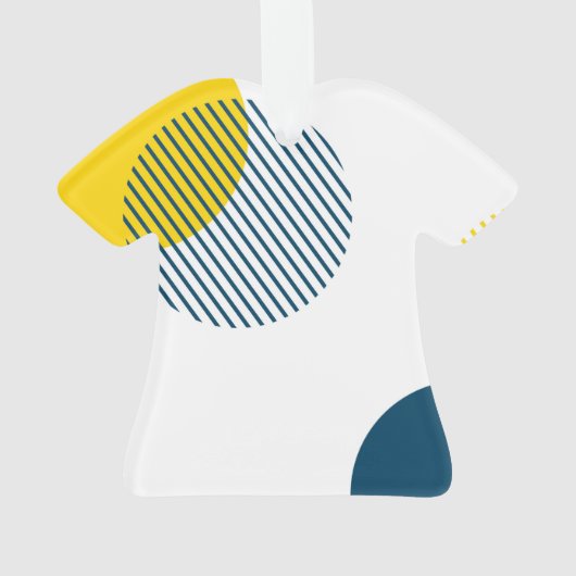 Moderne, eenvoudige, minimale, trendy abstracte ku ornament (achterkant)
