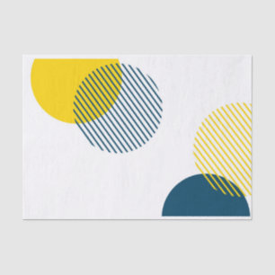 Moderne, eenvoudige, minimale, trendy abstracte ku tissuepapier
