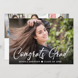 Moderne Eenvoudige Minimalistische 4 FOTO Afstudee Kaart