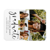 Moderne eenvoudige minimalistische aankondiging va magneet (Horizontaal)