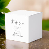 Moderne eenvoudige minimalistische camera Hartelij Bedankdoosjes