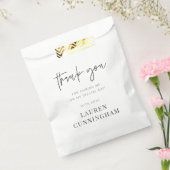 Moderne eenvoudige minimalistische camera Hartelij Bedankzakje (Gezegeld)