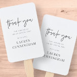 Moderne eenvoudige minimalistische camera Hartelij Handwaaier<br><div class="desc">Het ontwerp is samengesteld uit moderne chic typografie met sans serif en serif doopvont.</div>