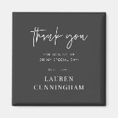 Moderne eenvoudige minimalistische camera Hartelij Magneet (Voorkant)