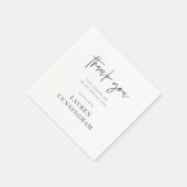 Moderne eenvoudige minimalistische camera Hartelij Servet (Hoek)