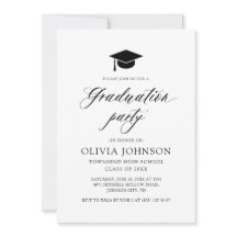 Moderne Eenvoudige Minimalistische Foto Graduation