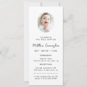 Moderne eenvoudige minimalistische foto Heilige do Kaart (Voorkant)