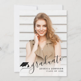 Moderne eenvoudige minimalistische fotograafpartij kaart