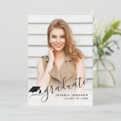 Moderne eenvoudige minimalistische fotograafpartij kaart (Staand voorkant)