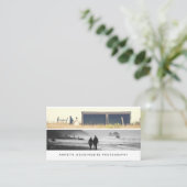 Moderne Eenvoudige Minimalistische Fotografie | Visitekaartje (Staand voorkant)