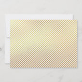 Moderne Eenvoudige Minimalistische GraduPartij Kaart (Achterkant)