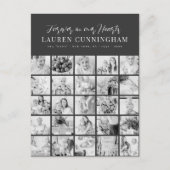 Moderne eenvoudige minimalistische herdenkingscoll briefkaart (Voorkant)