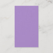 Moderne, eenvoudige, minimalistische parelpremie visitekaartje (Achterkant)