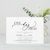 Moderne, eenvoudige, minimalistische repetitie: Di Kaart (Staand voorkant)