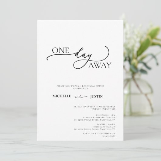 Moderne, eenvoudige, minimalistische repetitie: Di Kaart (Staand voorkant)