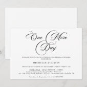 Moderne, eenvoudige, minimalistische repetitie: Di Kaart (Voorkant / Achterkant)