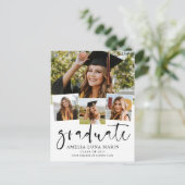 Moderne eenvoudige minimalistische uitnodiging tot (Staand voorkant)