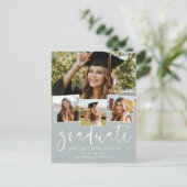 Moderne eenvoudige minimalistische uitnodiging tot (Staand voorkant)