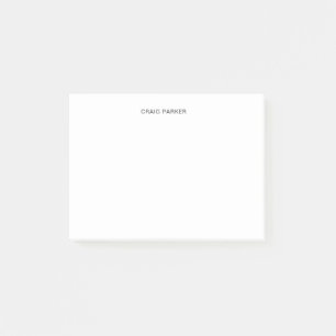 Moderne, eenvoudige minimalistische vormgeving post-it® notes