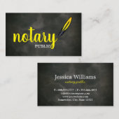 Moderne, eenvoudige mobiele, openbare legant scrip visitekaartje (Voorkant / Achterkant)