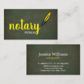 Moderne, eenvoudige mobiele, openbare legant scrip visitekaartje (Voorkant / Achterkant)