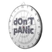 Moderne, eenvoudige, moedige, coole afbeelding van dartbord (Voorkant Rechts)