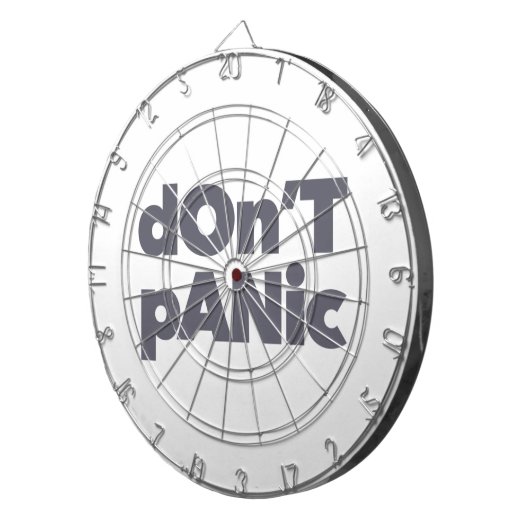 Moderne, eenvoudige, moedige, coole afbeelding van dartbord (Voorkant Rechts)