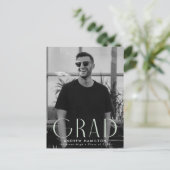 Moderne Eenvoudige Munt Fotogradatie Partij Uitnodiging Briefkaart (Staand voorkant)