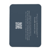 Moderne eenvoudige onroerend goed zakelijke vakant magneet (Verticaal)