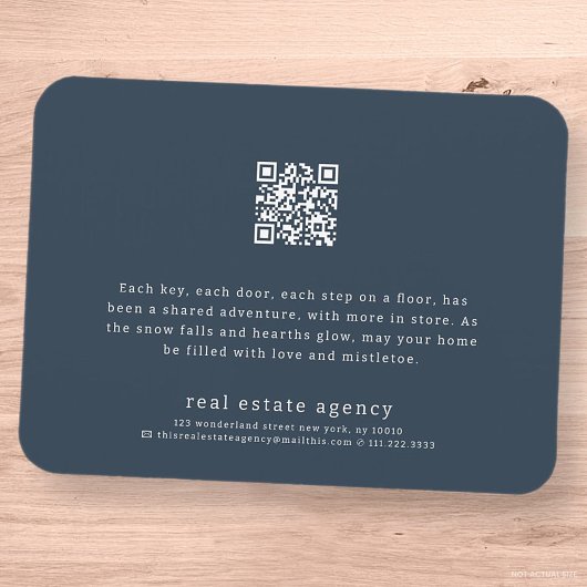 Moderne eenvoudige onroerend goed zakelijke vakant magneet