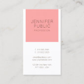 Moderne, eenvoudige ontwerprendabele Sjabloon Visitekaartje (Voorkant)