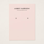 Moderne Eenvoudige Oorsprongsweergave Visitekaartje (Voorkant)