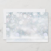 Moderne eenvoudige paren 3 Kerstmis met fotocollag Feestdagenkaart (Achterkant)