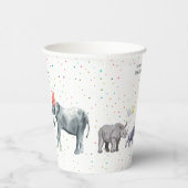 Moderne eenvoudige partijdieren | Gevogelte in het Papieren Bekers (Rechts)