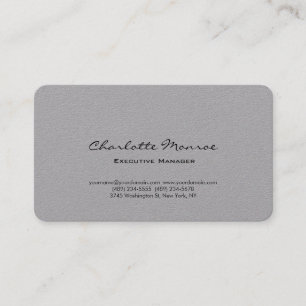 Moderne Eenvoudige Plain Minimalist Professioneel  Visitekaartje