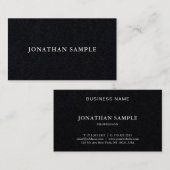 Moderne, eenvoudige, professionele bays in luxe visitekaartje (Voorkant / Achterkant)