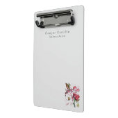 Moderne eenvoudige professionele minimalistische m mini klembord (Angled2)