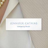 Moderne eenvoudige professionele naamtag naamplaatje