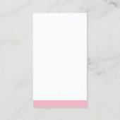 Moderne, eenvoudige professionele Sjabloon elegant Visitekaartje (Achterkant)