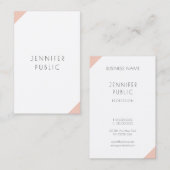 Moderne, eenvoudige professionele Sjabloon Visitekaartje (Voorkant / Achterkant)